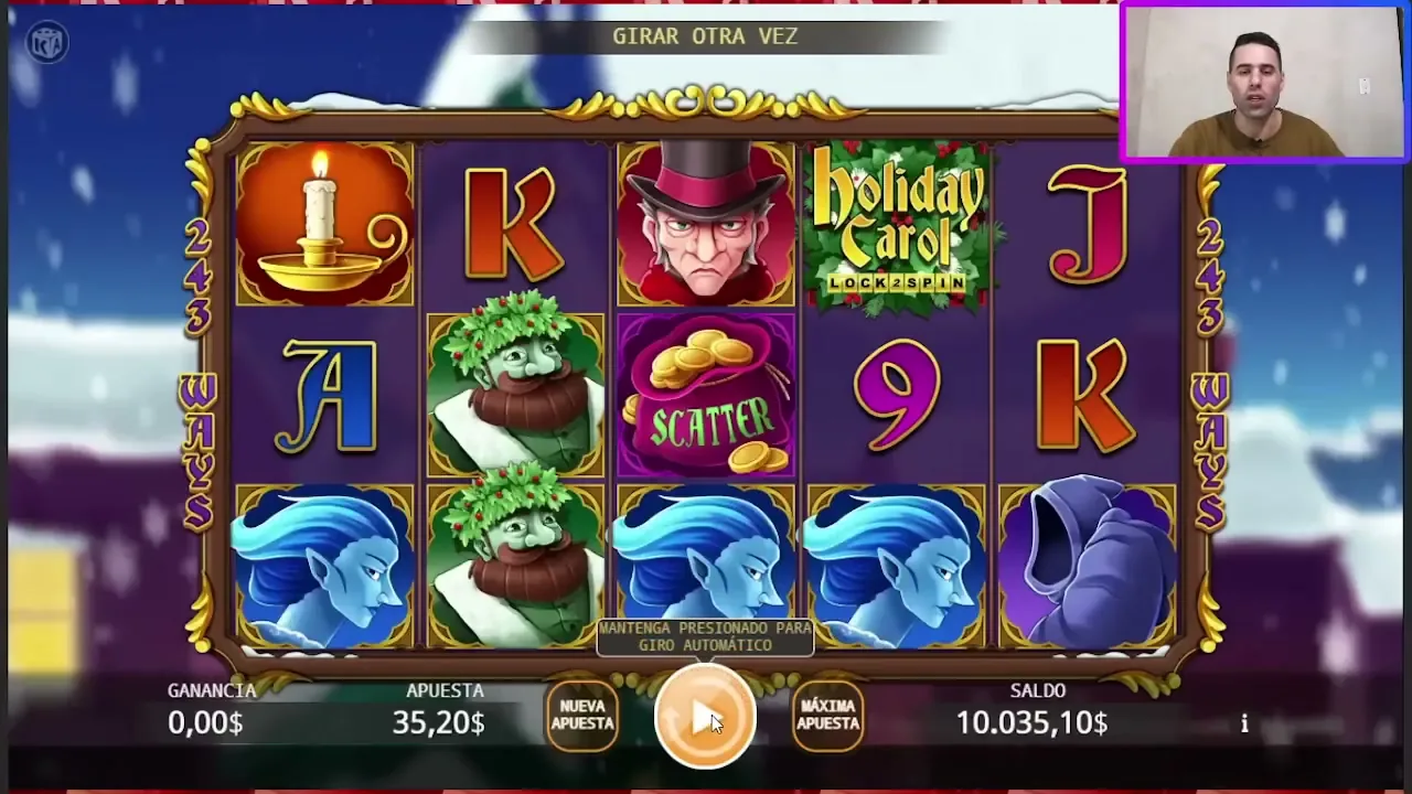Jugador comparando el RTP de varias tragamonedas antes de elegir casino