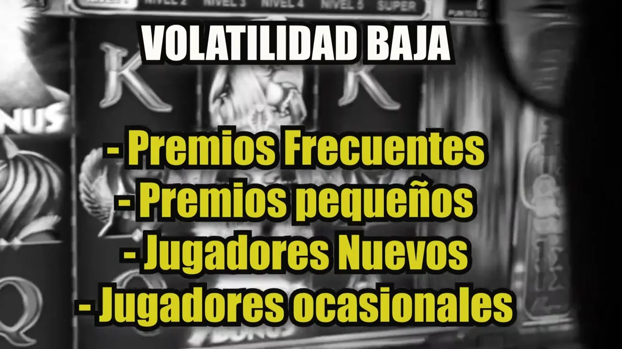 Resumen de la volatilidad en las tragamonedas y cómo elegir el nivel