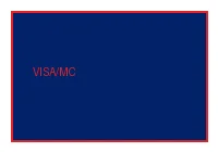 Visa / Mastercard
